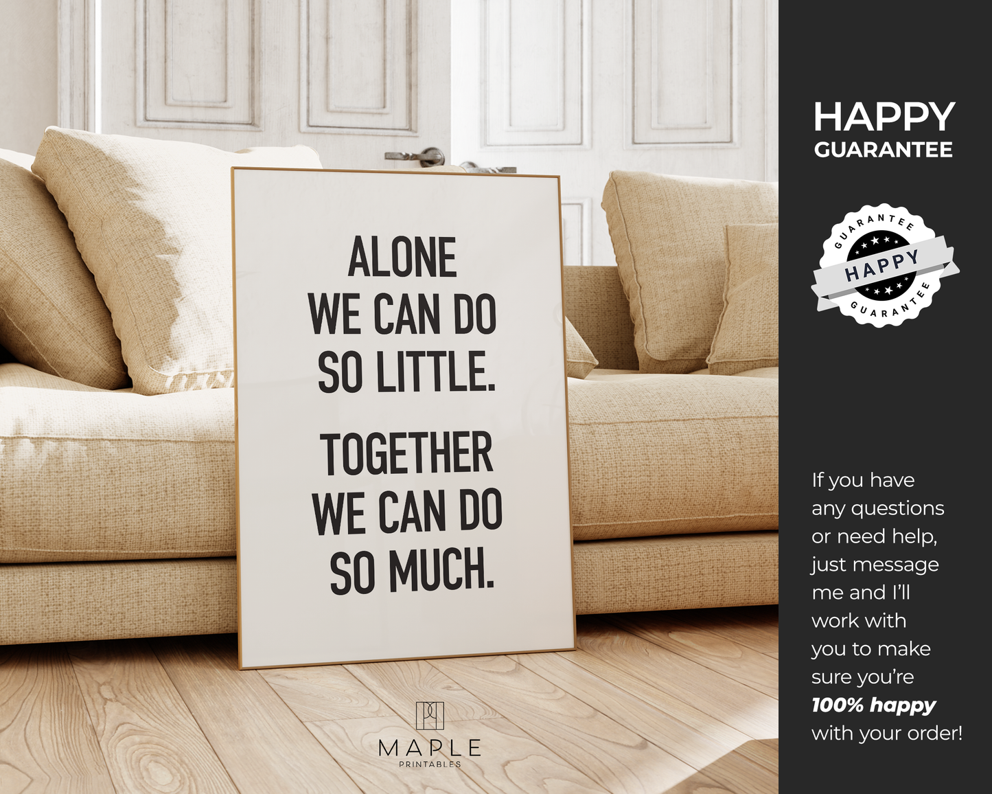 Together We Can Do So Much