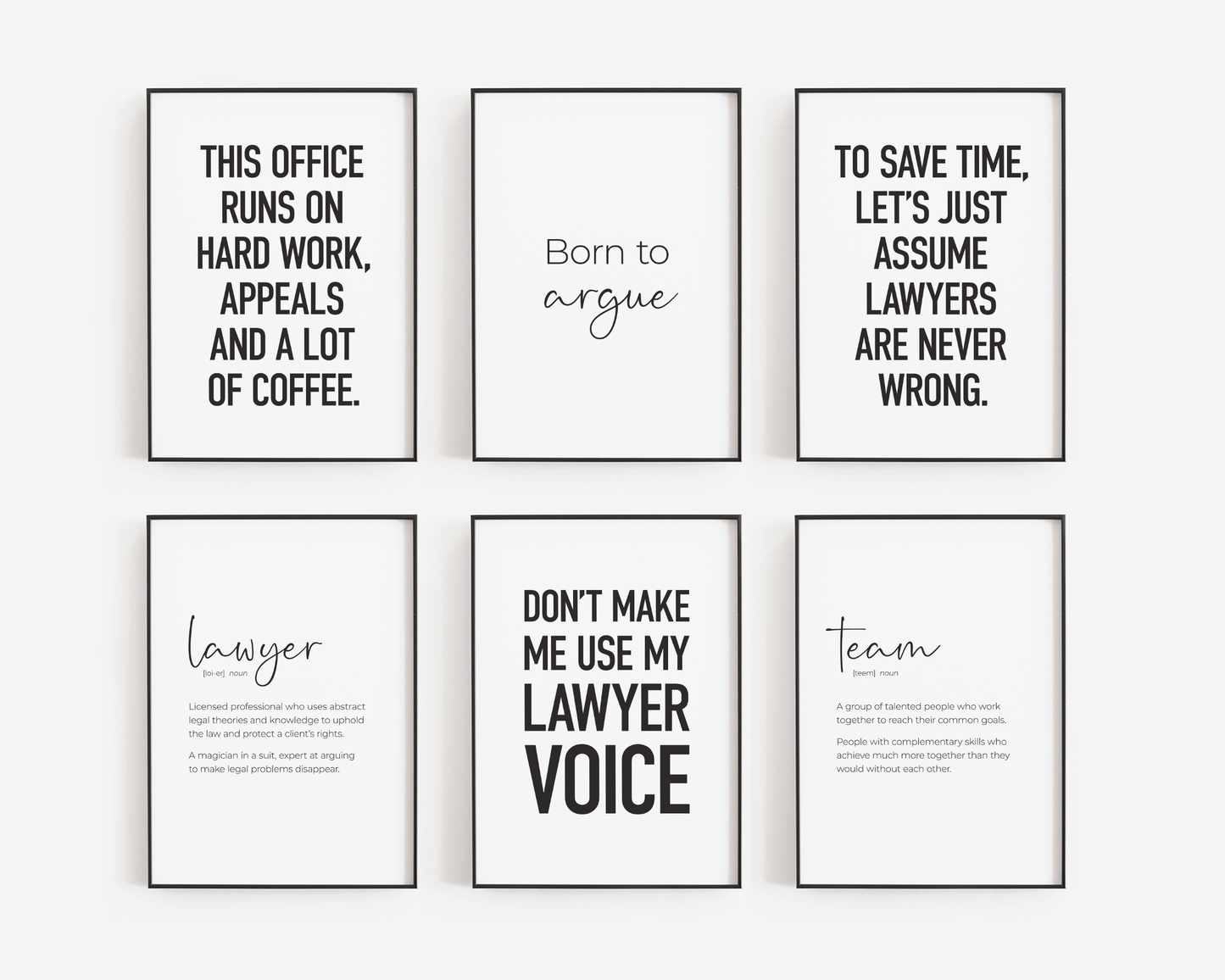 Lawyer Set 6A