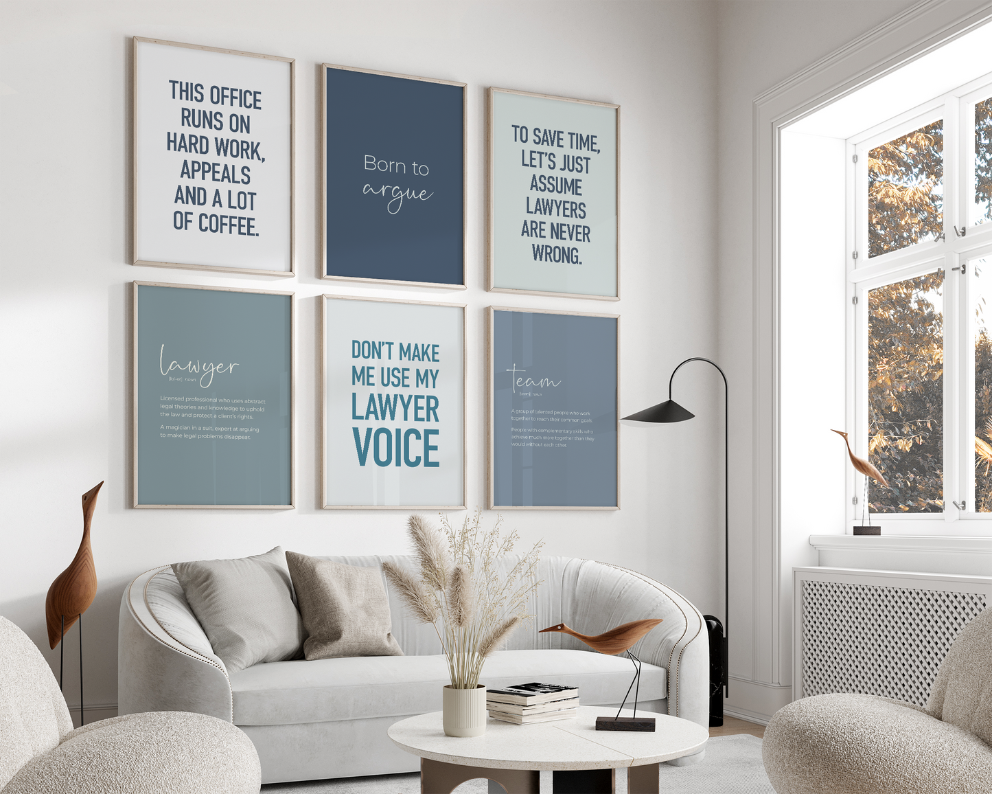 Lawyer Set 6A - Blue