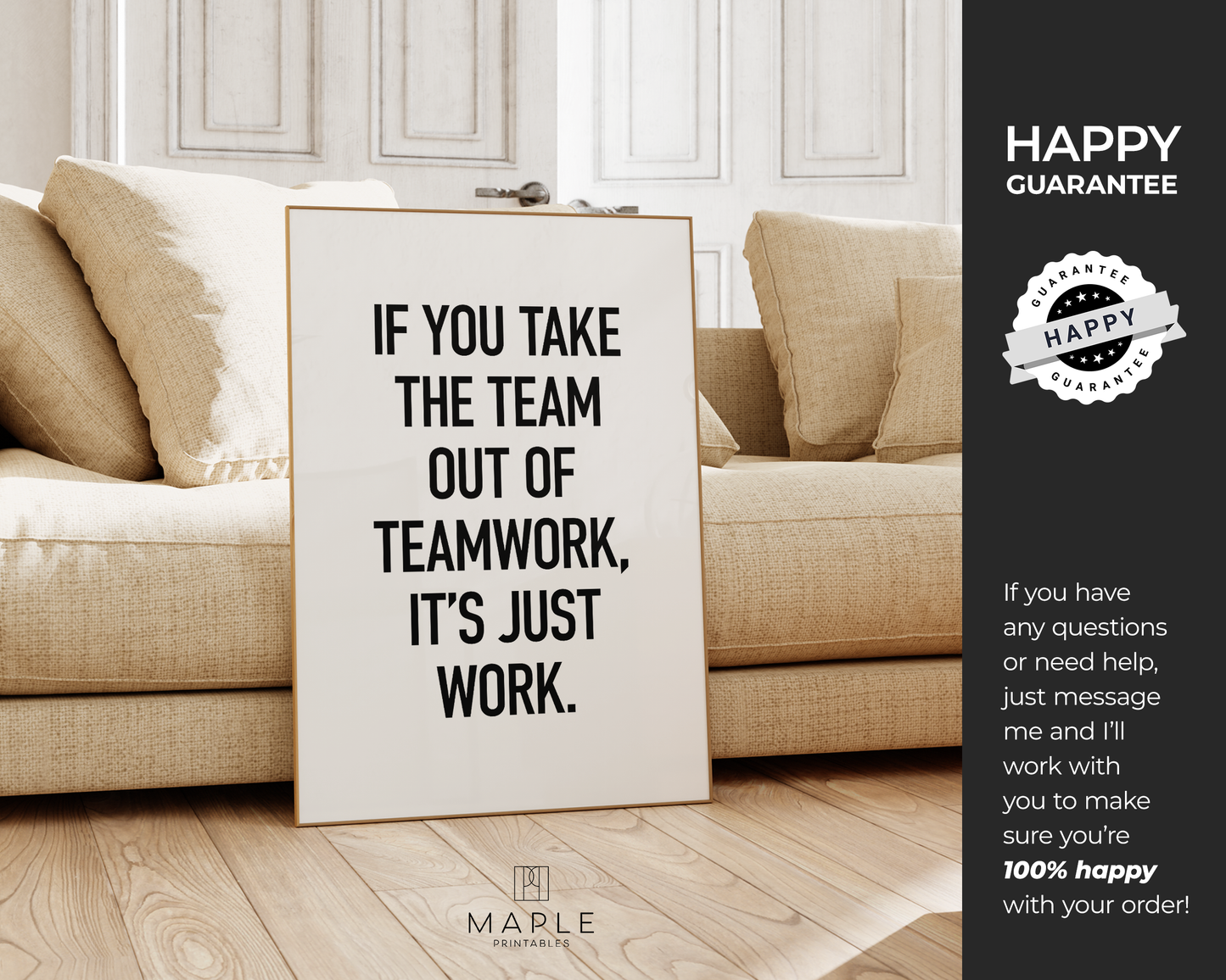 If You Take The Team Out Of Teamwork