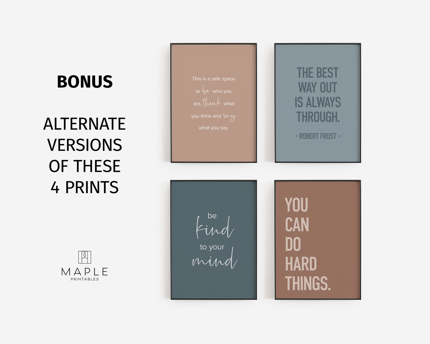 Therapy Bundle 50A - Teal & Tan