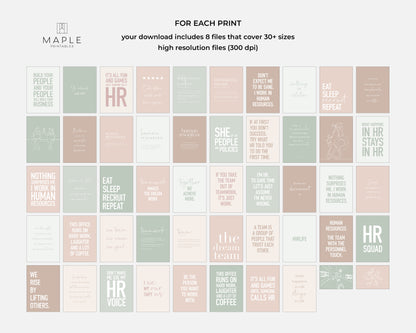 HR Bundle 50A - Pastel Earth Tones