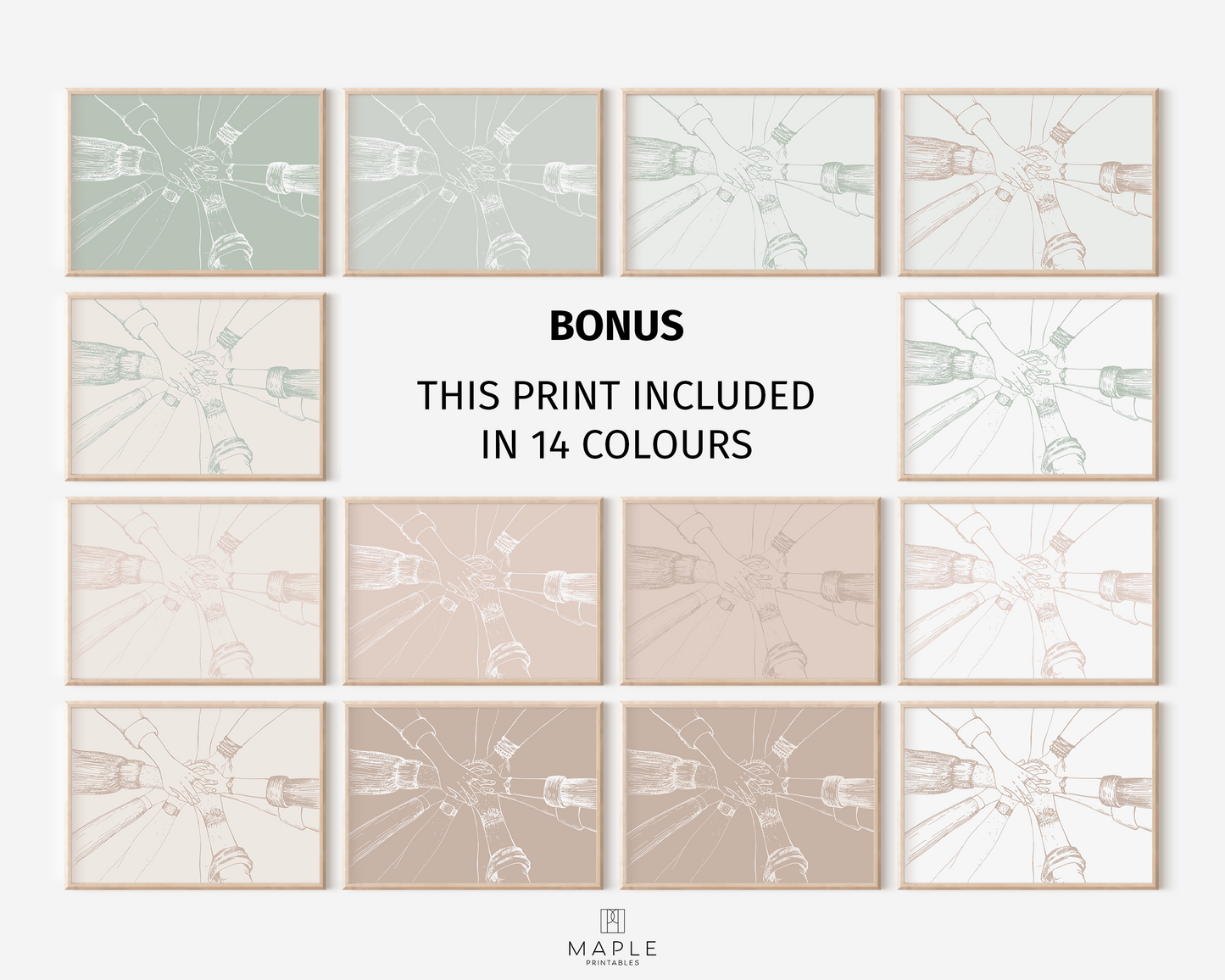 HR Bundle 50A - Pastel Earth Tones