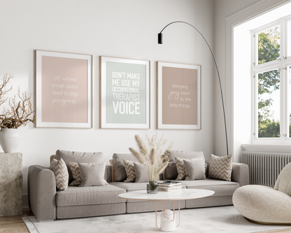 Occupational Therapy Set 6B - Earth Tones