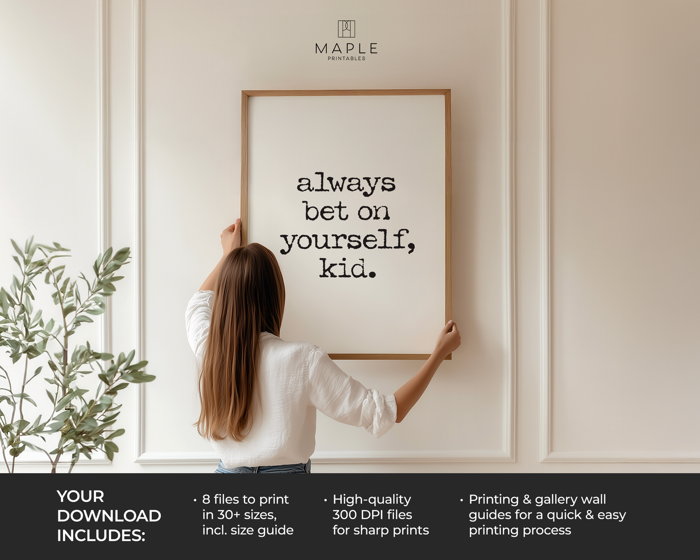 Always Bet on Yourself, Kid