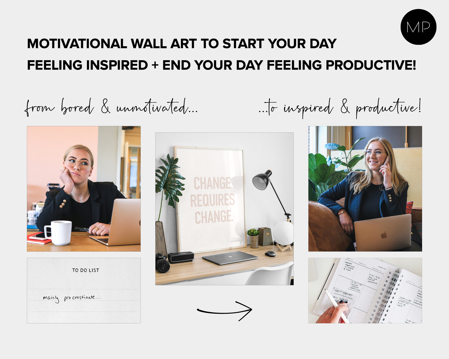 Motivational Set 6B - Earth Tones