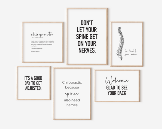 Chiropractic Set 6B