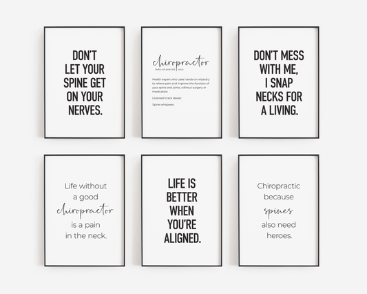 Chiropractic Set 6A