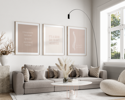 Chiropractic Set 6B - Earth Tones