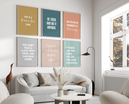 Classroom Bundle 100A - Boho Rainbow