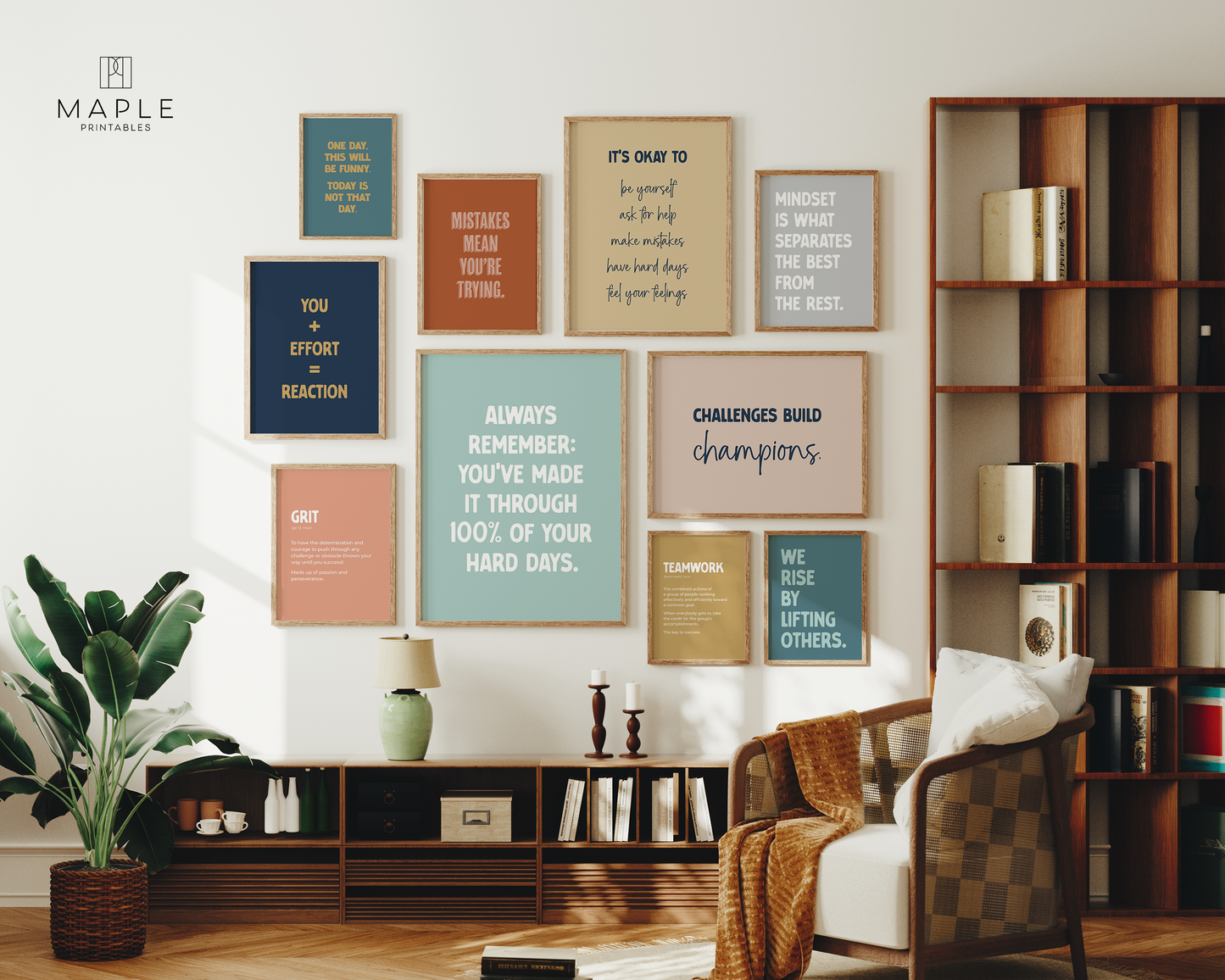 Classroom Bundle 100A - Boho Rainbow