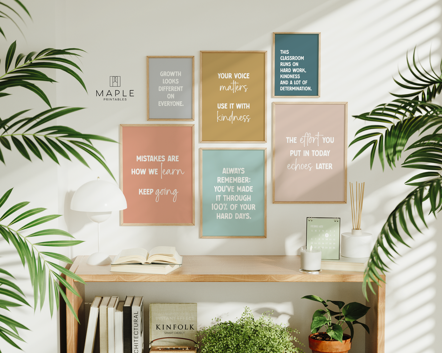 Classroom Bundle 100A - Boho Rainbow