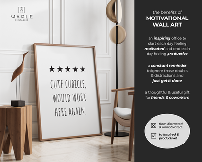 Cute Cubicle 5 Stars