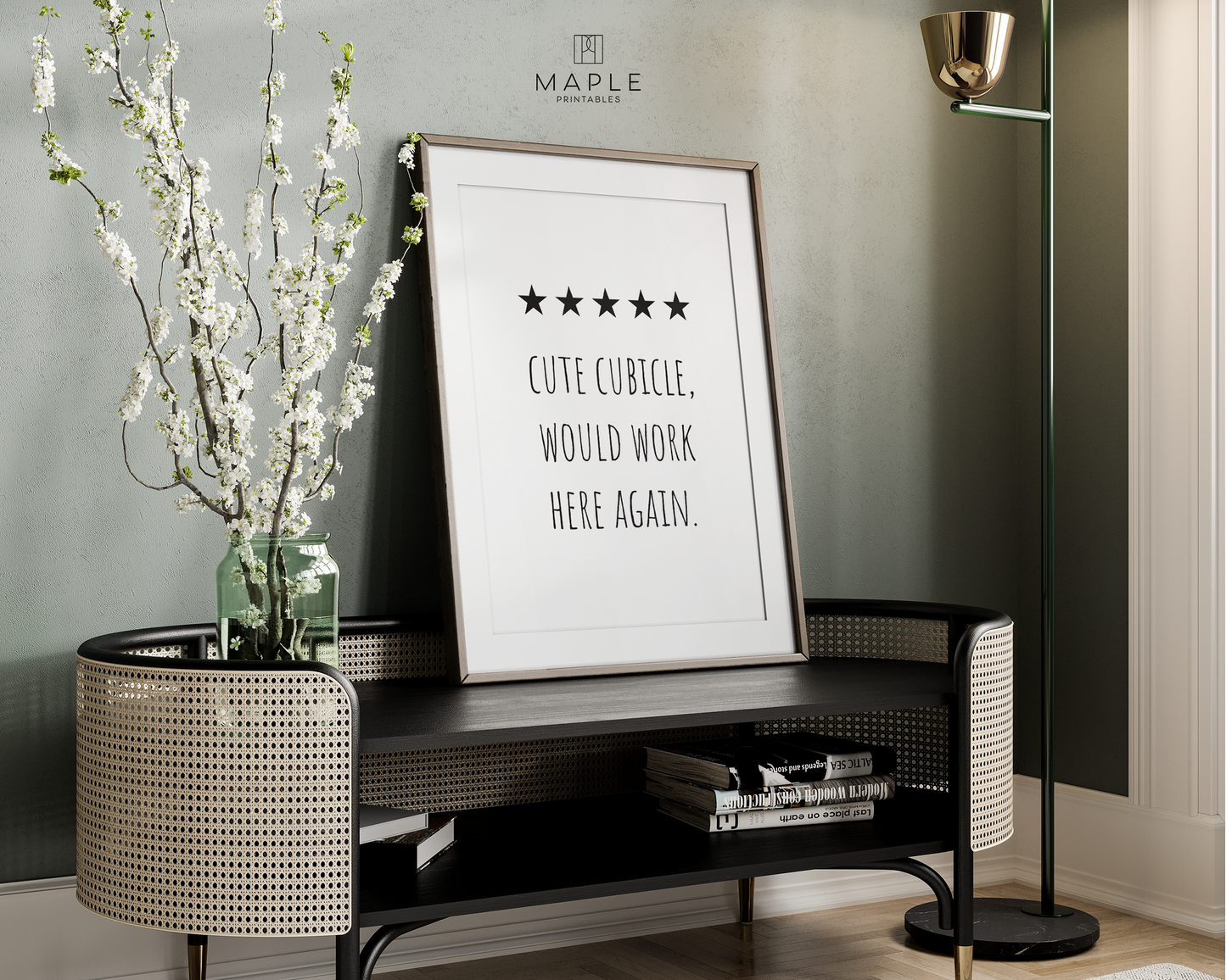 Cute Cubicle 5 Stars