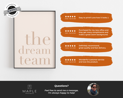 The Dream Team - Beige