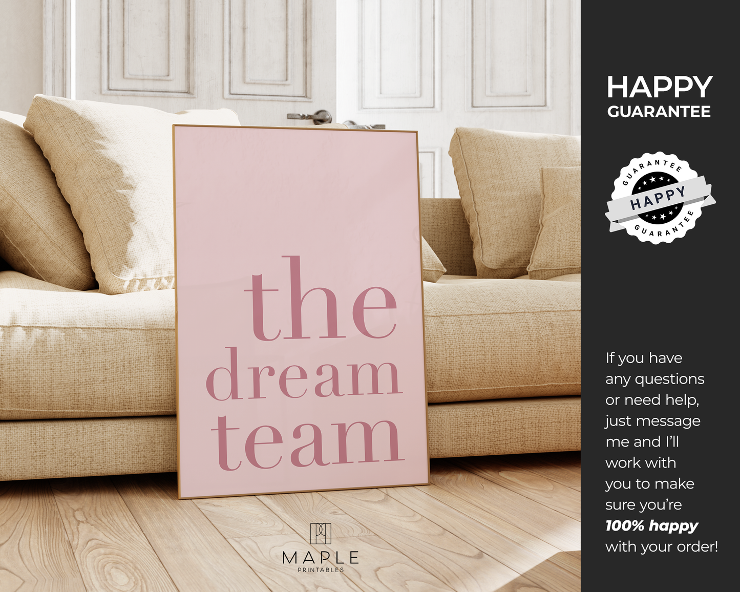The Dream Team - Pink