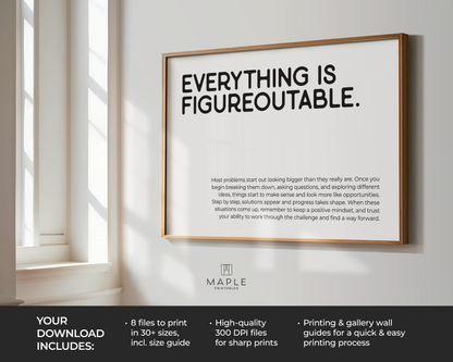 Everything is Figureoutable