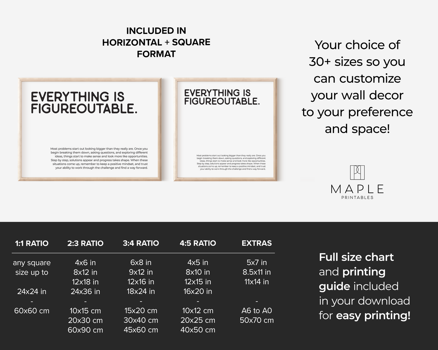 Everything is Figureoutable