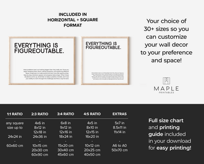 Everything is Figureoutable