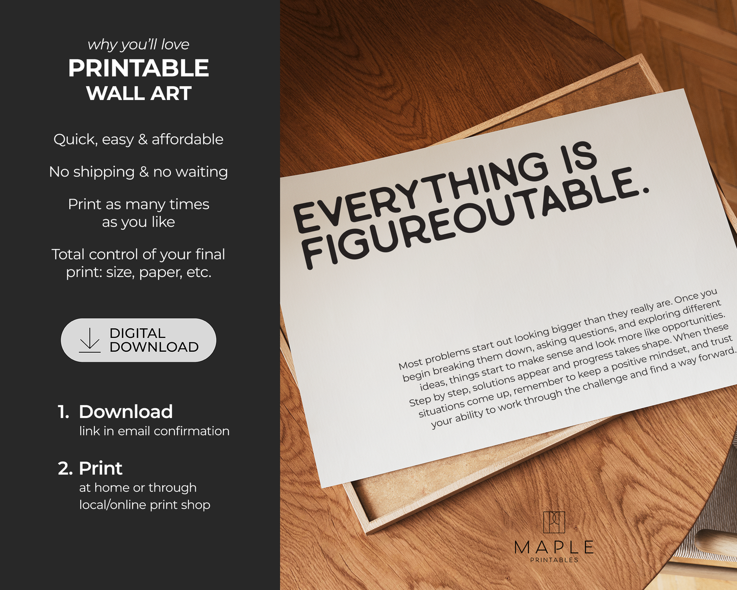 Everything is Figureoutable