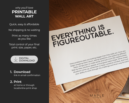 Everything is Figureoutable