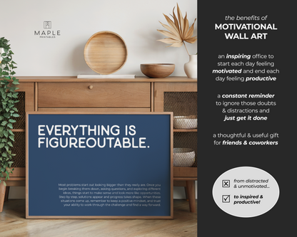 Everything is Figureoutable - Blue