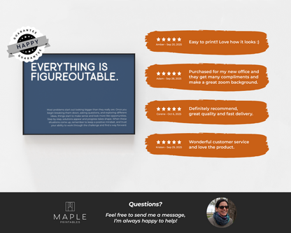 Everything is Figureoutable - Blue