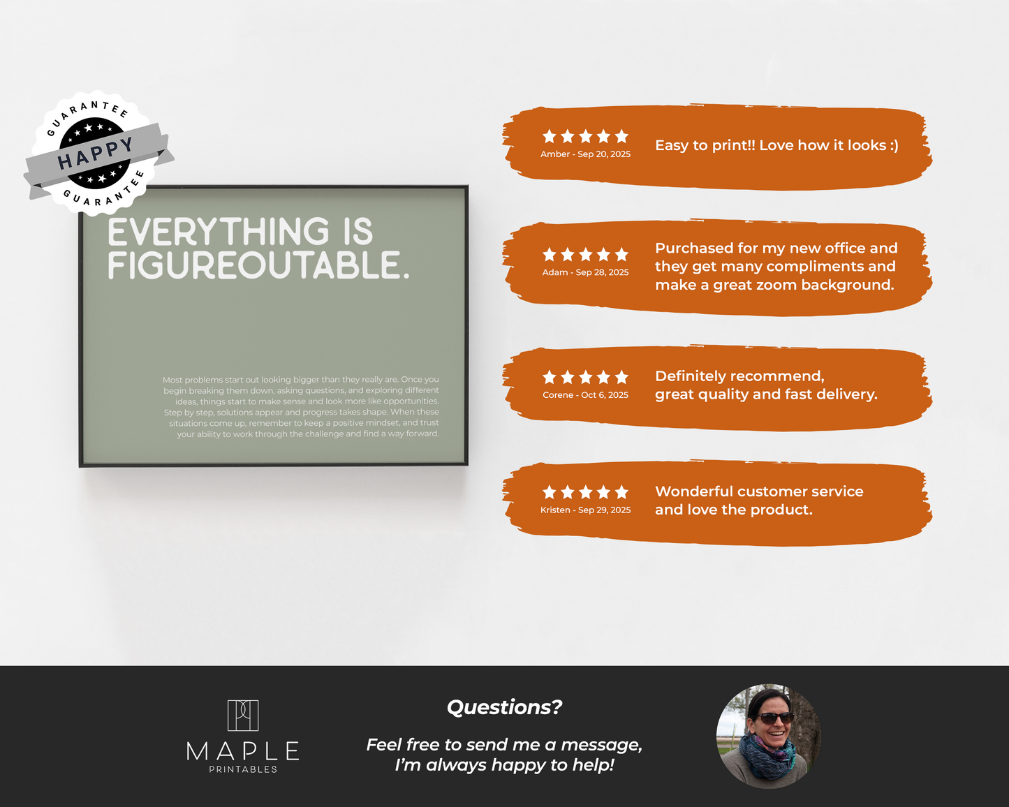 Everything is Figureoutable - Sage Green