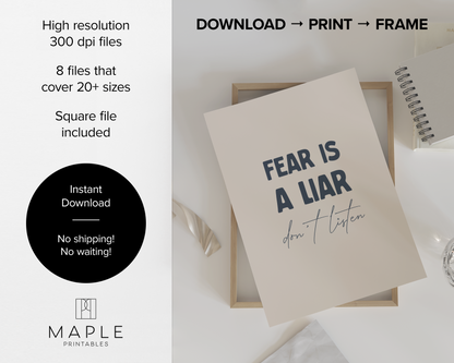 Fear Is A Liar