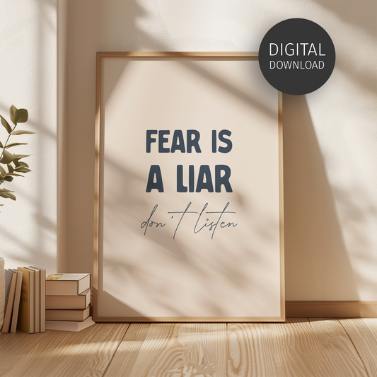 Fear Is A Liar