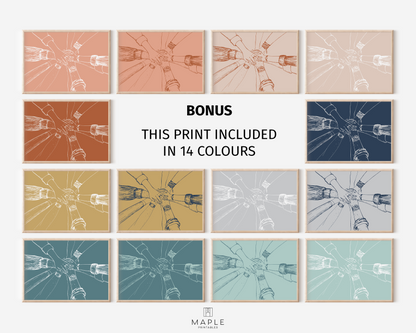 Classroom Bundle 100A - Boho Rainbow