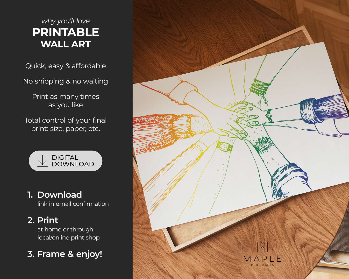 Team Hands - Rainbow
