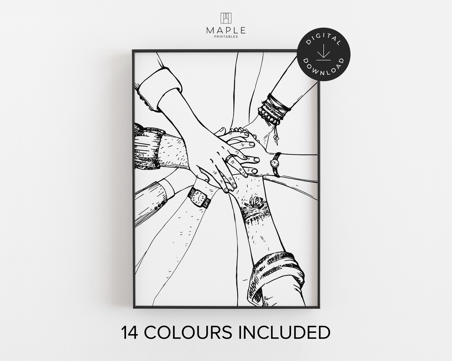 Team Hands - 14 Colours