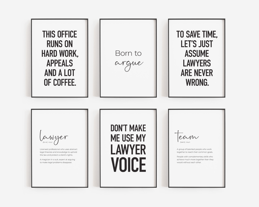 Lawyer Set 6A