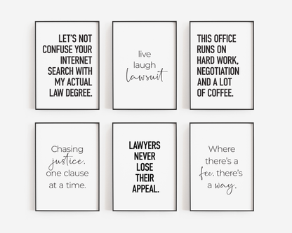 Lawyer Set 6B