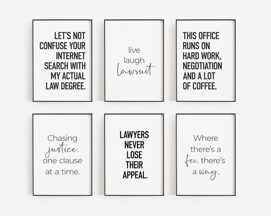 Lawyer Set 6B
