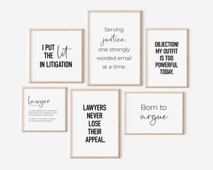 Lawyer Set 6C