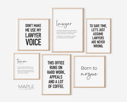 Lawyer Set 6A