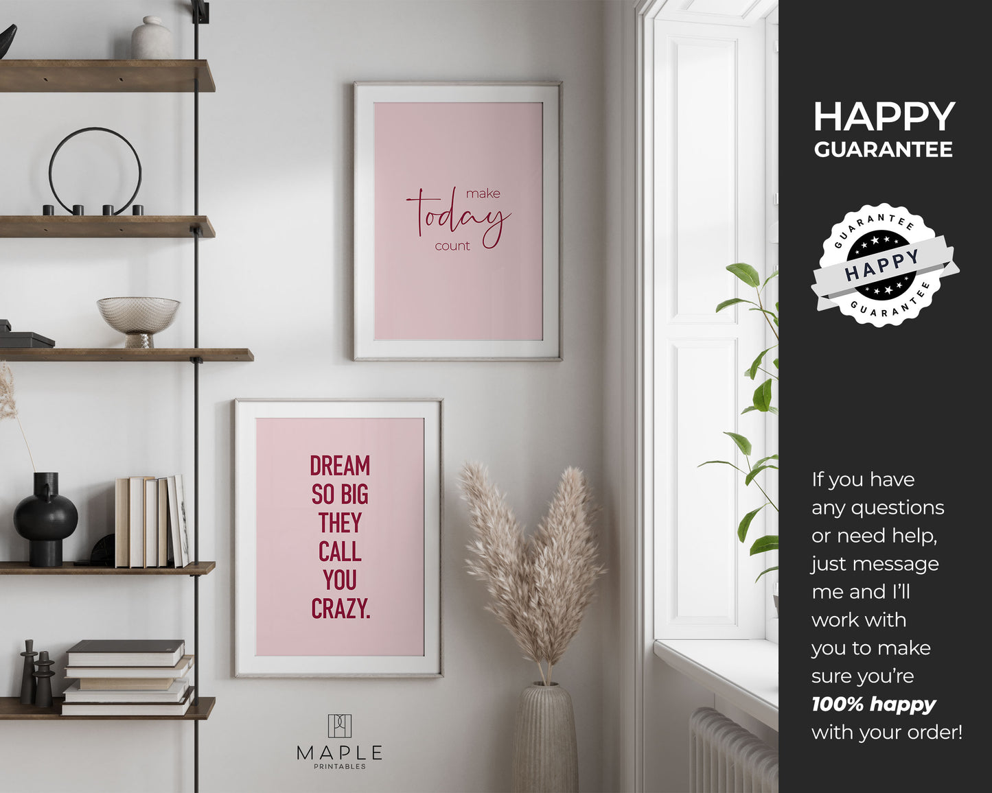Motivational Set 6A - Pink