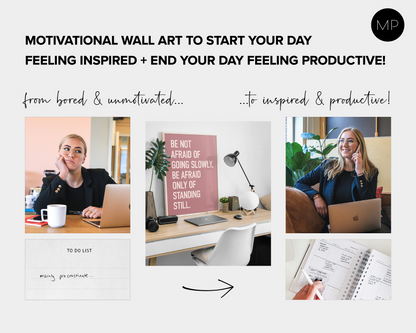 Motivational Set 6A - Pink & Purple
