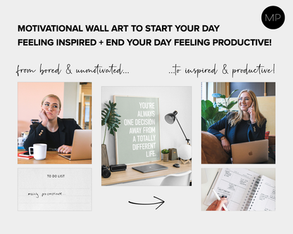 Motivational Set 6A - Earth Tones