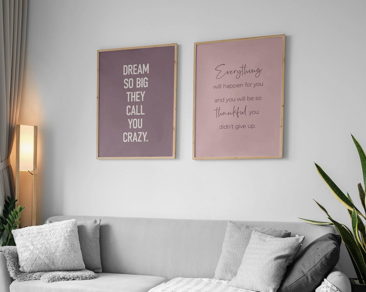 Motivational Set 6A - Pink & Purple