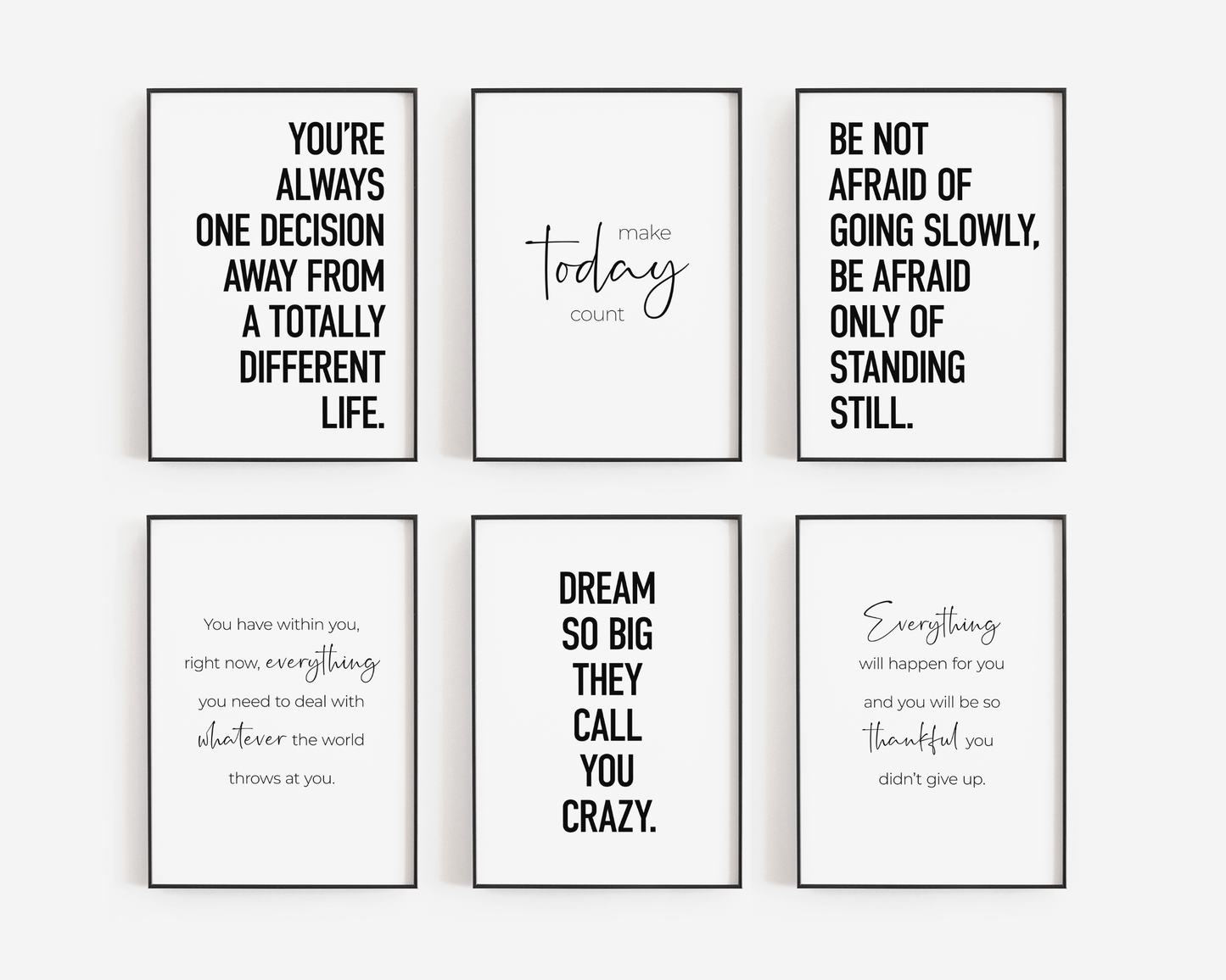 Motivational Set 6A