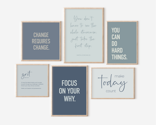 Motivational Set 6B - Blue