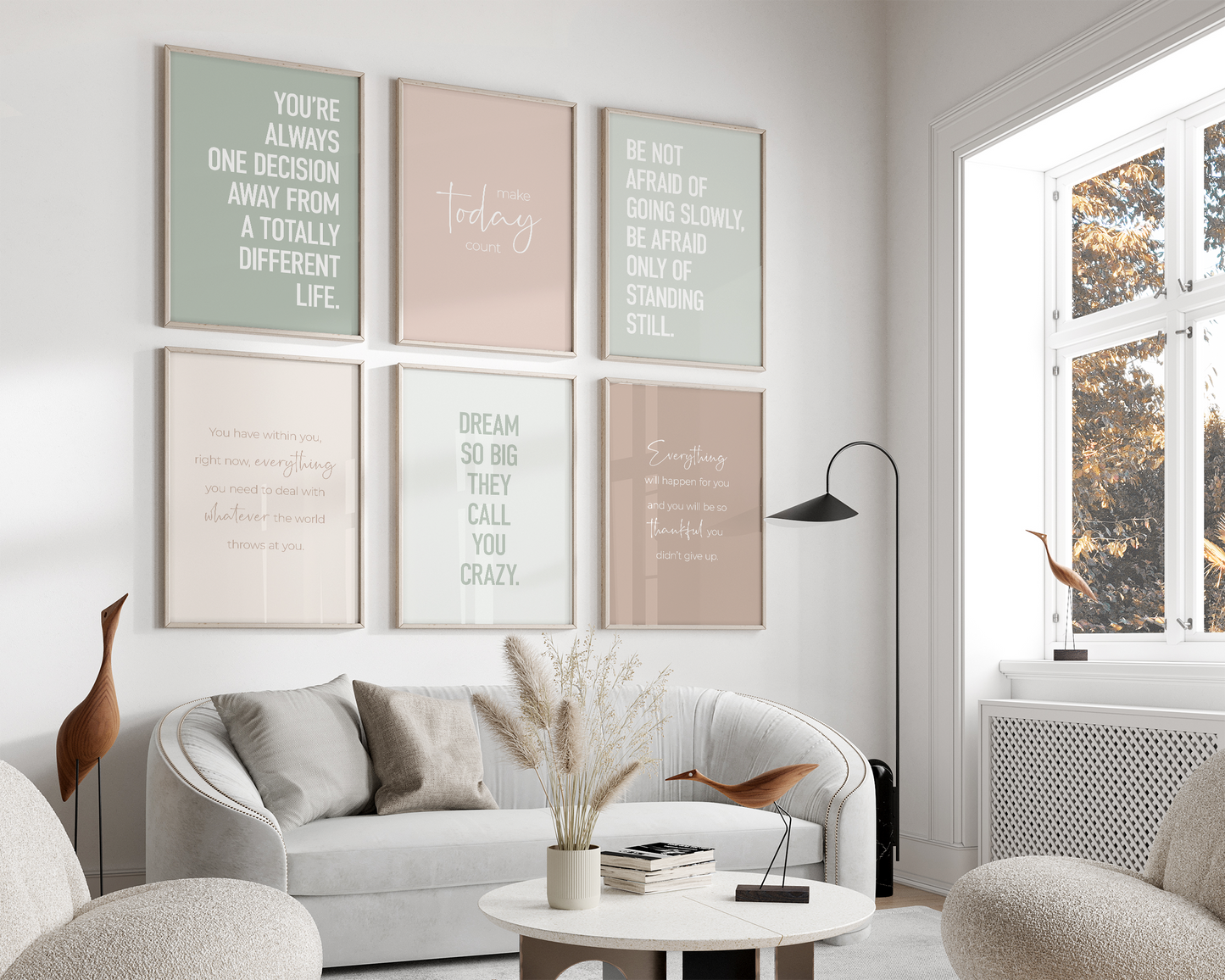 Motivational Set 6A - Earth Tones