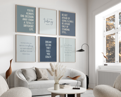 Motivational Set 6A - Blue