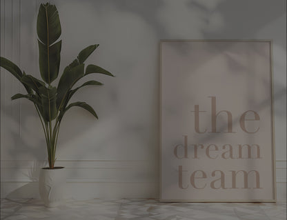 The Dream Team - Beige