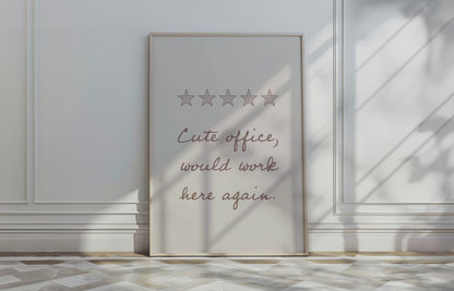 Cute Office 5 Stars