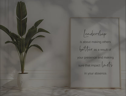 Leadership Is About Making Others Better