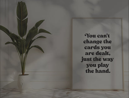 Change The Way You Play The Hand